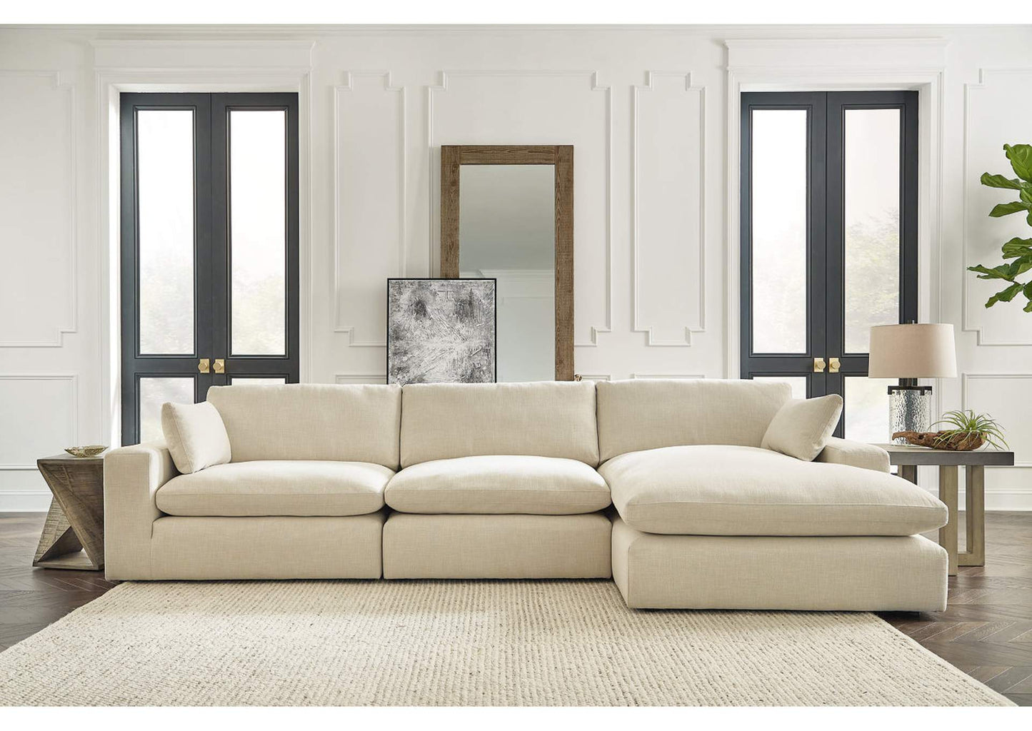 Elyza 3-Piece Sectional with Chaise