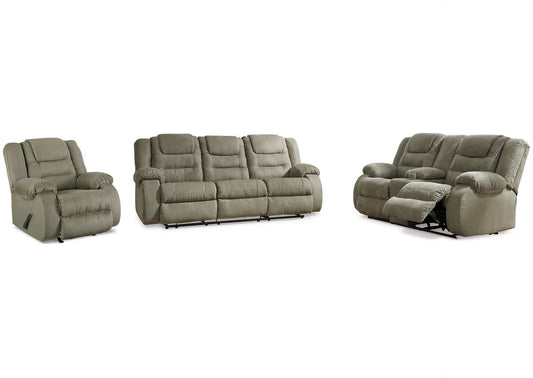 McCade Sofa, Loveseat and Recliner