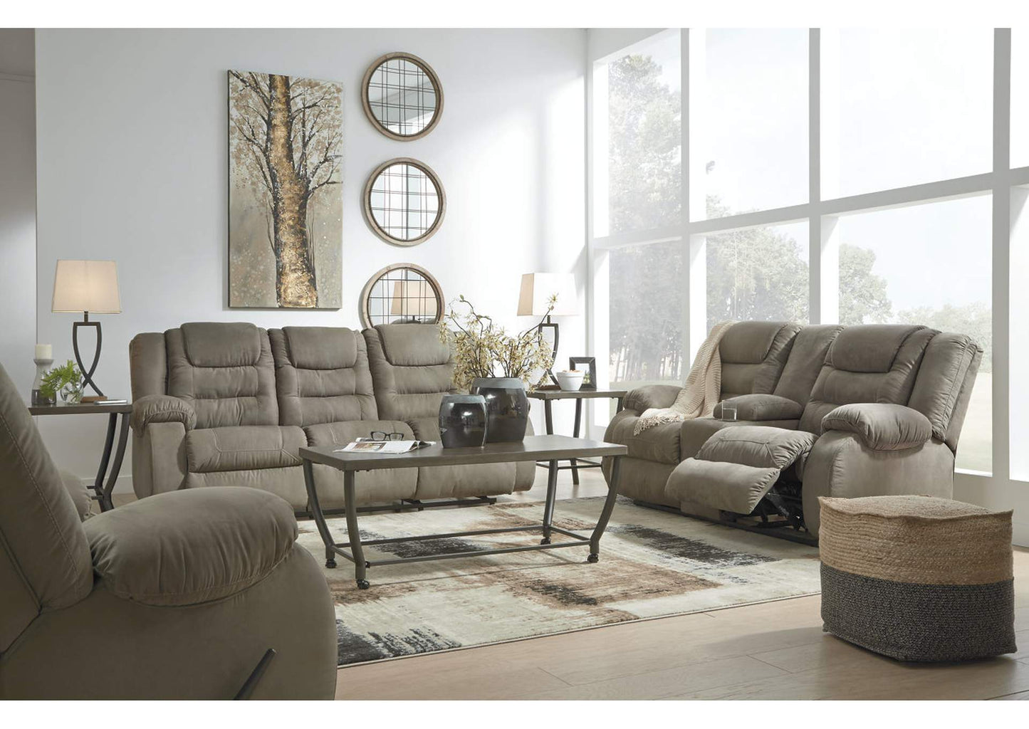 McCade Sofa, Loveseat and Recliner