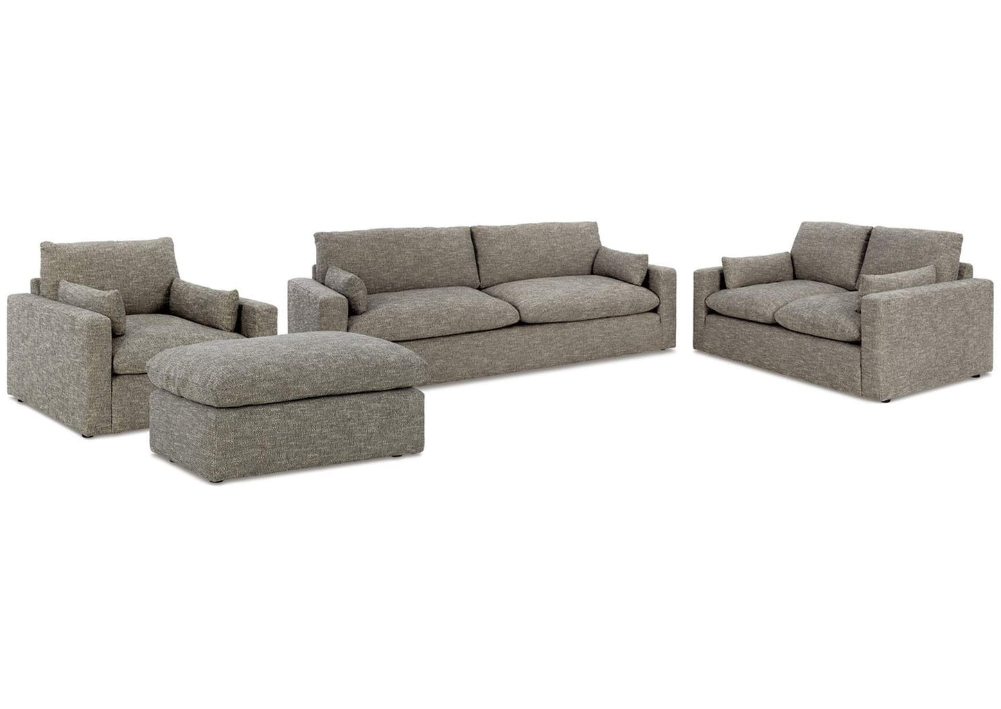 Dramatic Sofa, Loveseat, Chair and Ottoman