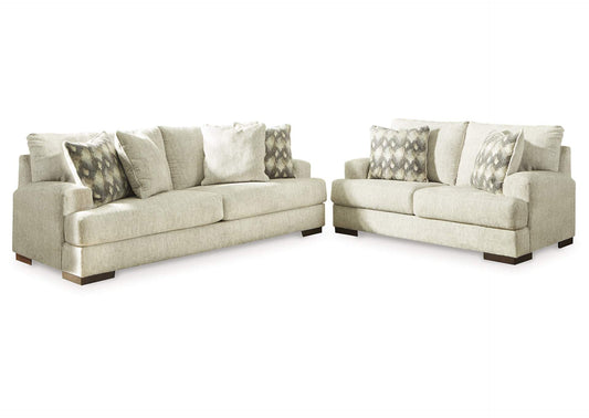 Caretti Sofa and Loveseat