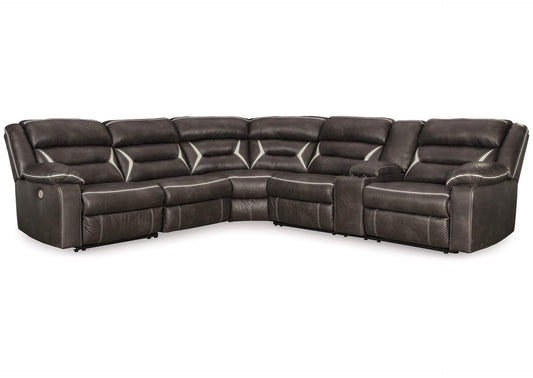 Kincord 4-Piece Power Reclining Sectional