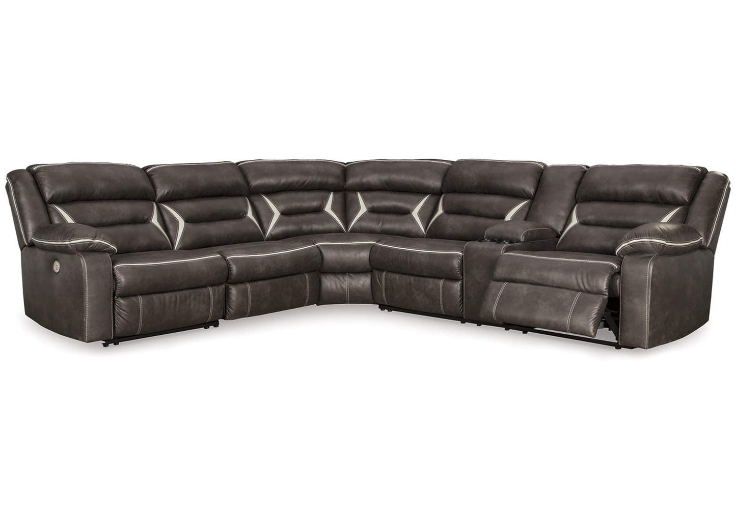 Kincord 4-Piece Power Reclining Sectional