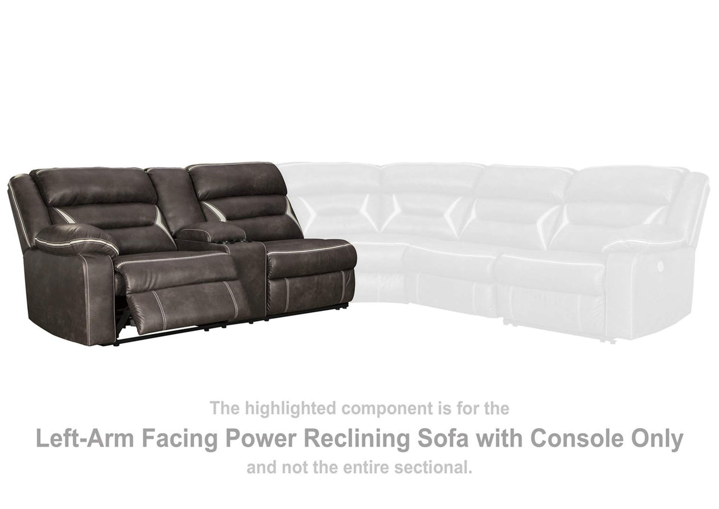 Kincord 3-Piece Power Reclining Sectional