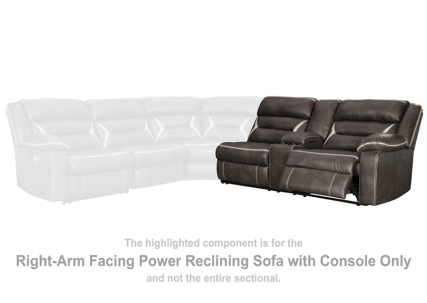 Kincord 3-Piece Power Reclining Sectional