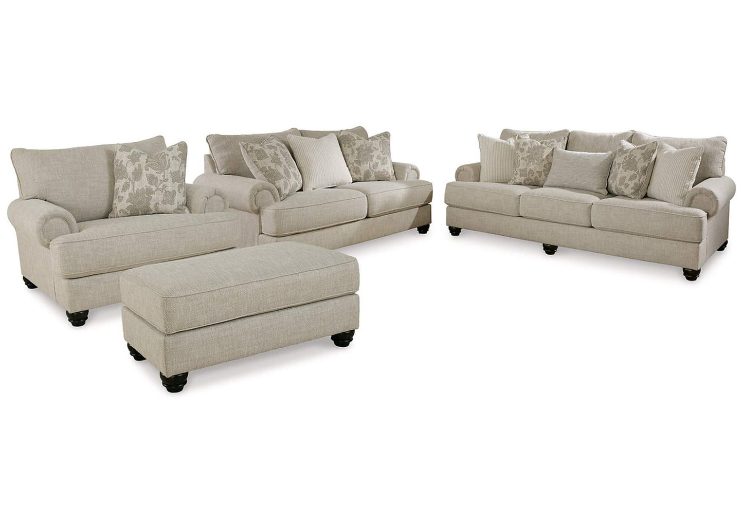 Asanti Sofa, Loveseat, Chair and Ottoman