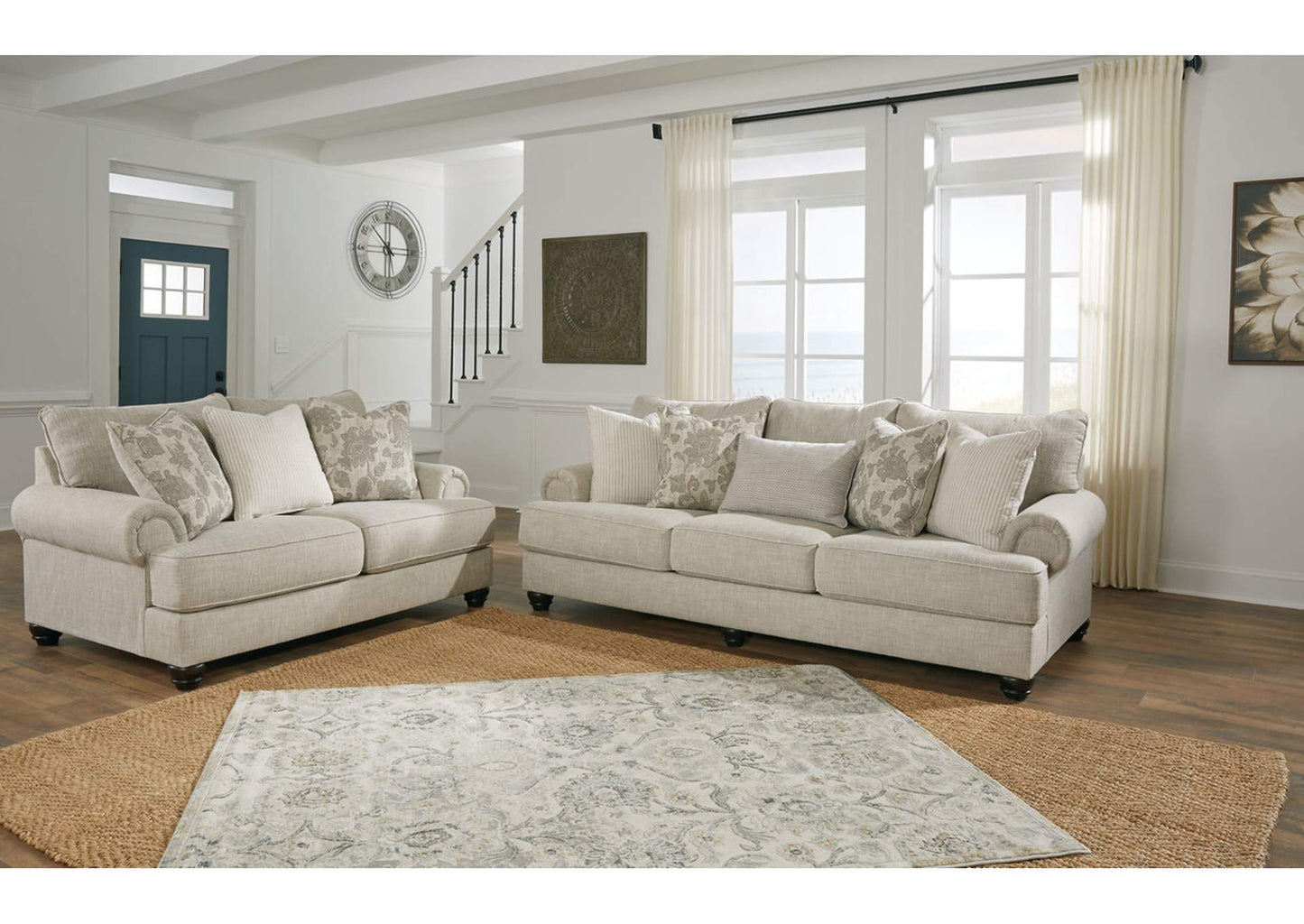 Asanti Sofa, Loveseat, Chair and Ottoman