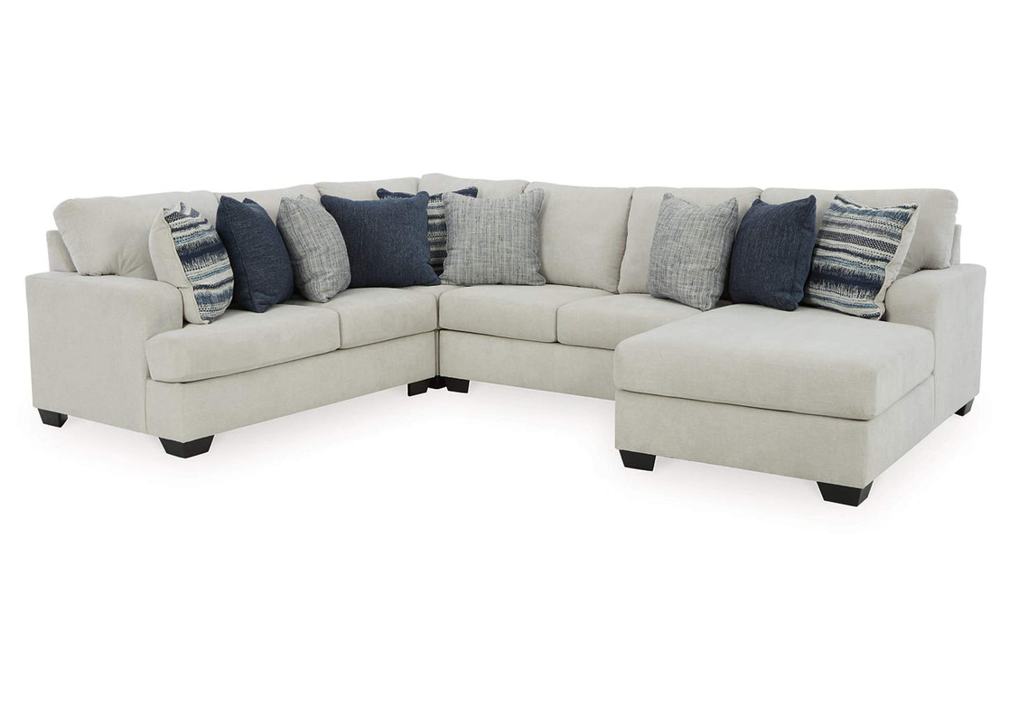 Lowder 4-Piece Sectional with Chaise