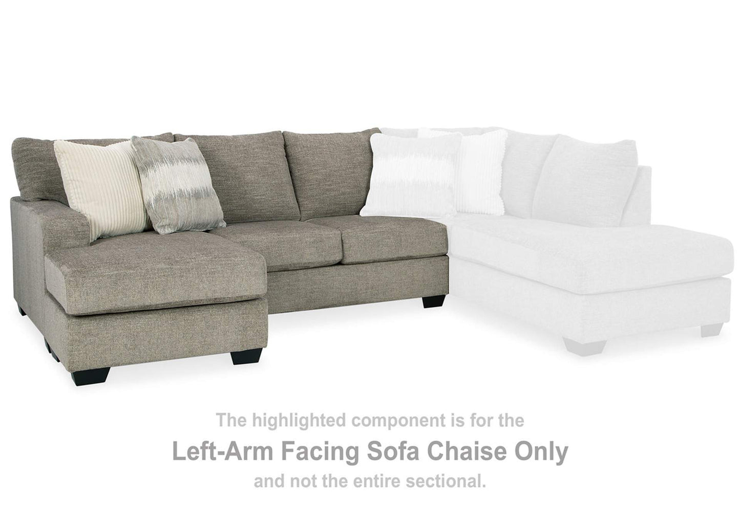 Creswell 2-Piece Sectional with Chaise