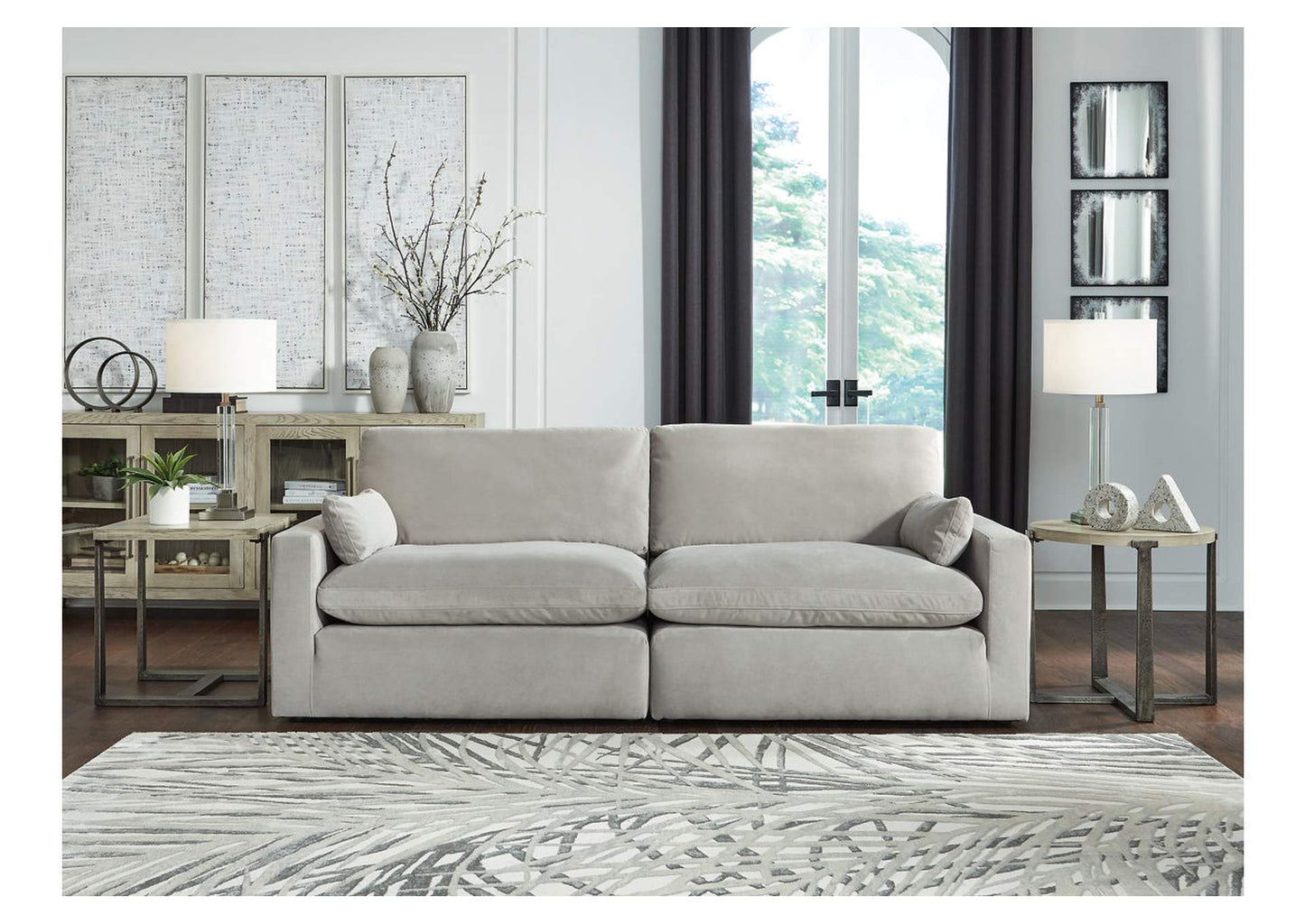 Sophie 2-Piece Sectional Loveseat