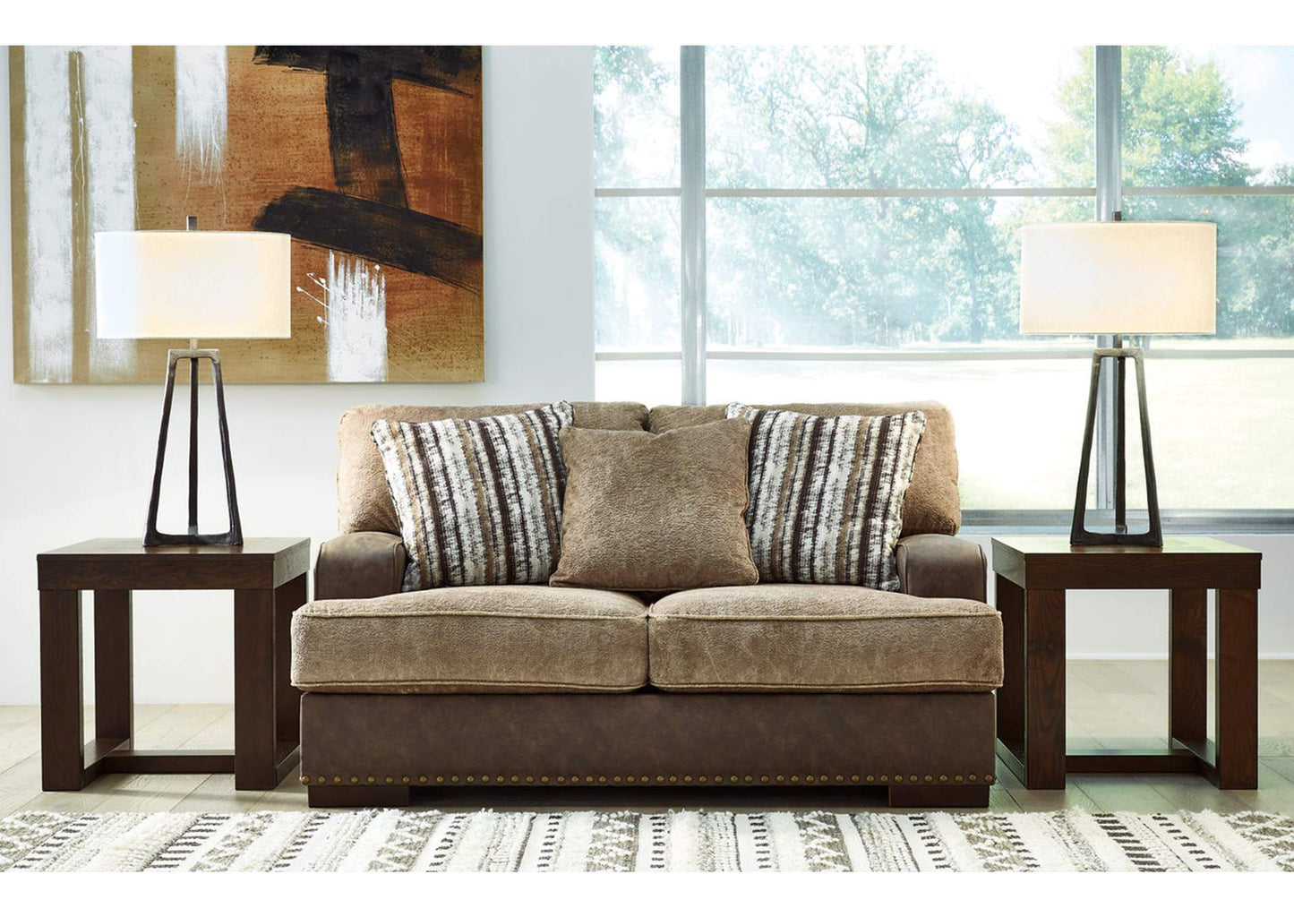 Alesbury Sofa and Loveseat