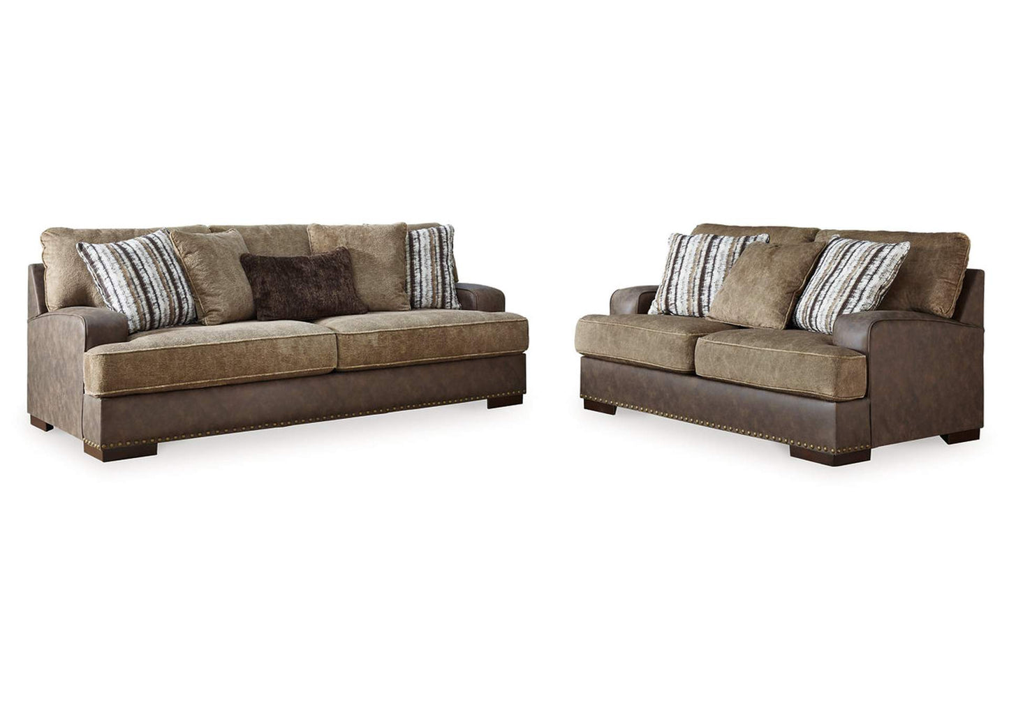 Alesbury Sofa and Loveseat