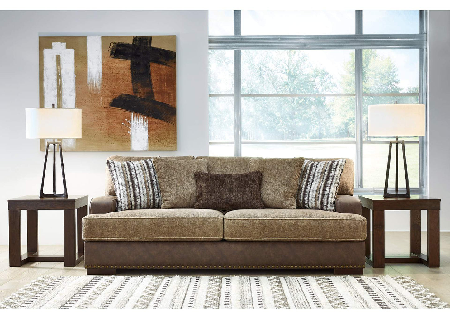 Alesbury Sofa and Loveseat