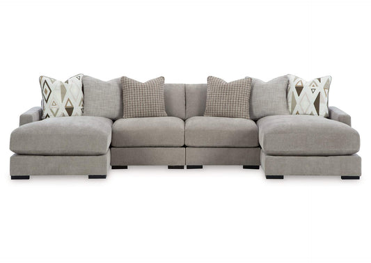 Aslan Court 4-Piece Sofa Pit Sectional