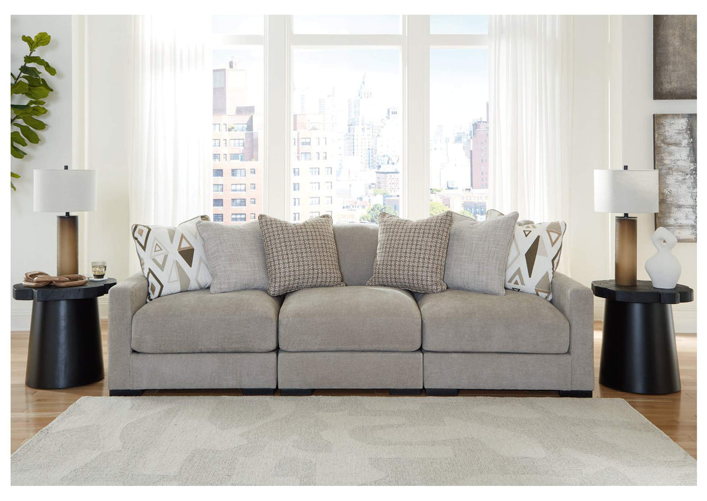 Aslan Court 3-Piece Sofa Sectional