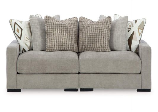 Aslan Court 2-Piece Loveseat Sectional