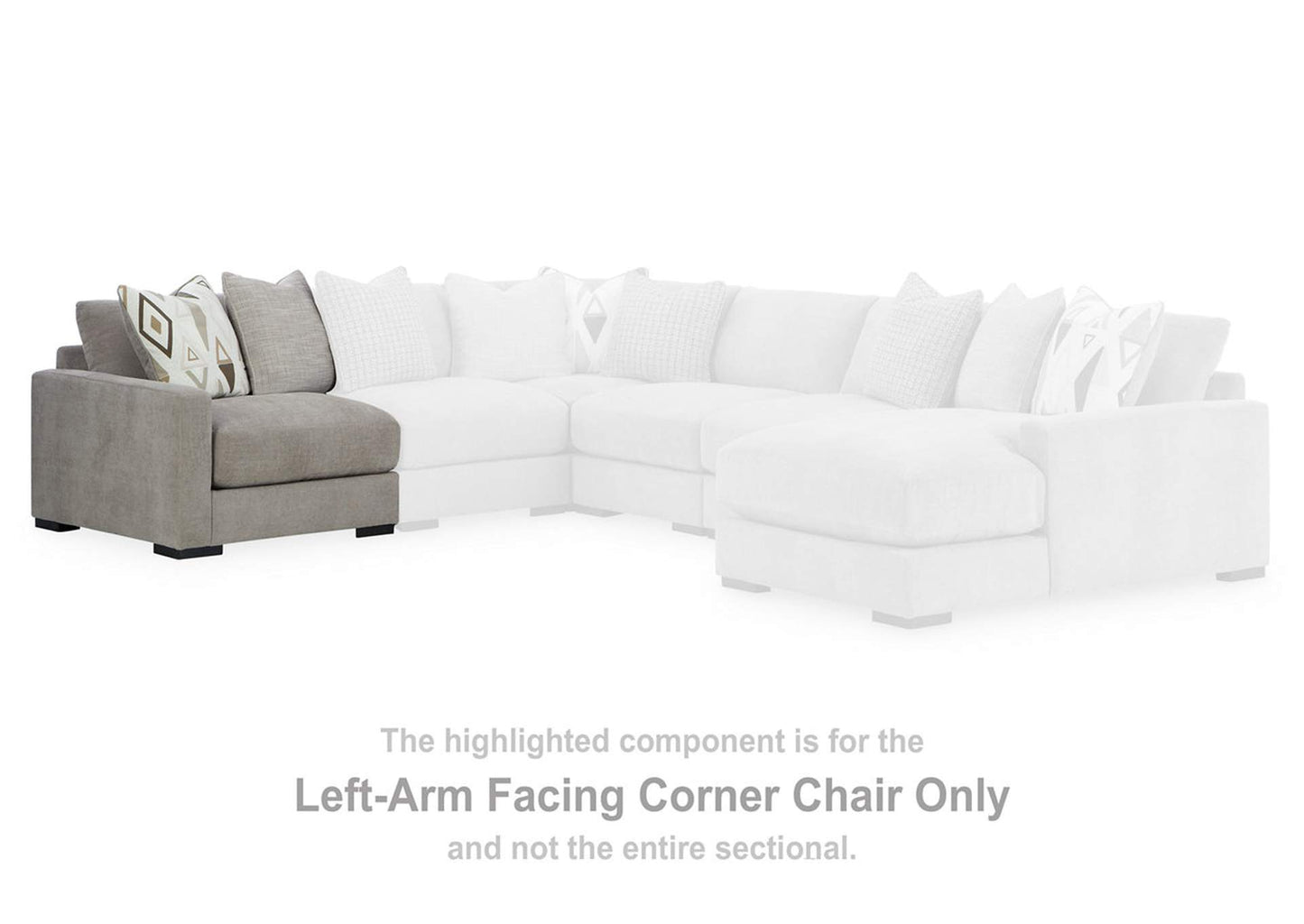 Aslan Court 2-Piece Loveseat Sectional