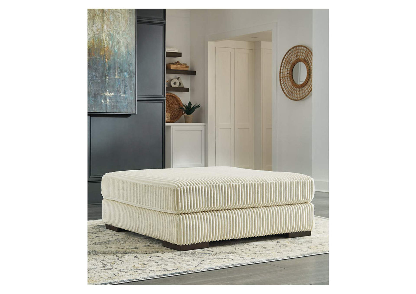 Lindyn Oversized Accent Ottoman