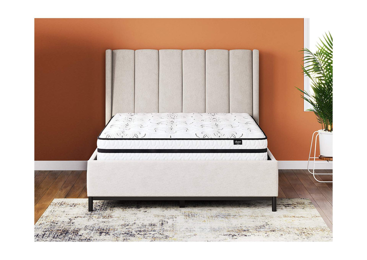 Chime 10 Inch Hybrid King Mattress in a Box