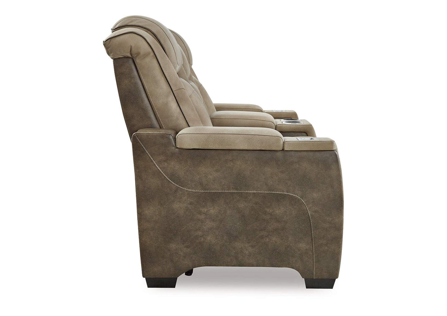 Next-Gen DuraPella Power Reclining Loveseat with Console