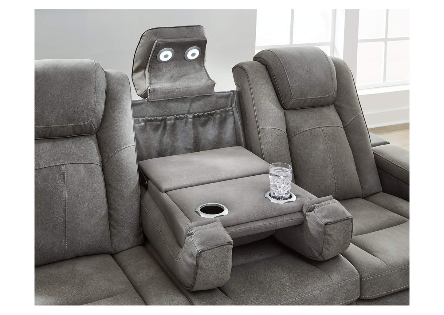 Next-Gen Durapella Performance Fabric Dual Power Reclining Sofa and Loveseat