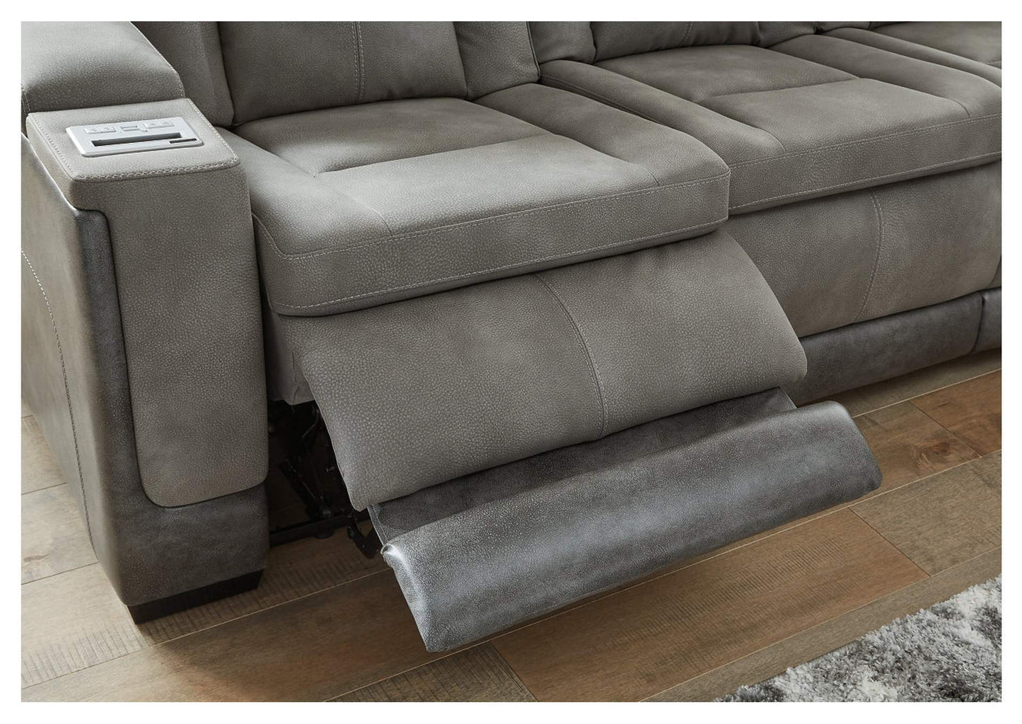 Next-Gen Durapella Performance Fabric Dual Power Reclining Sofa and Loveseat