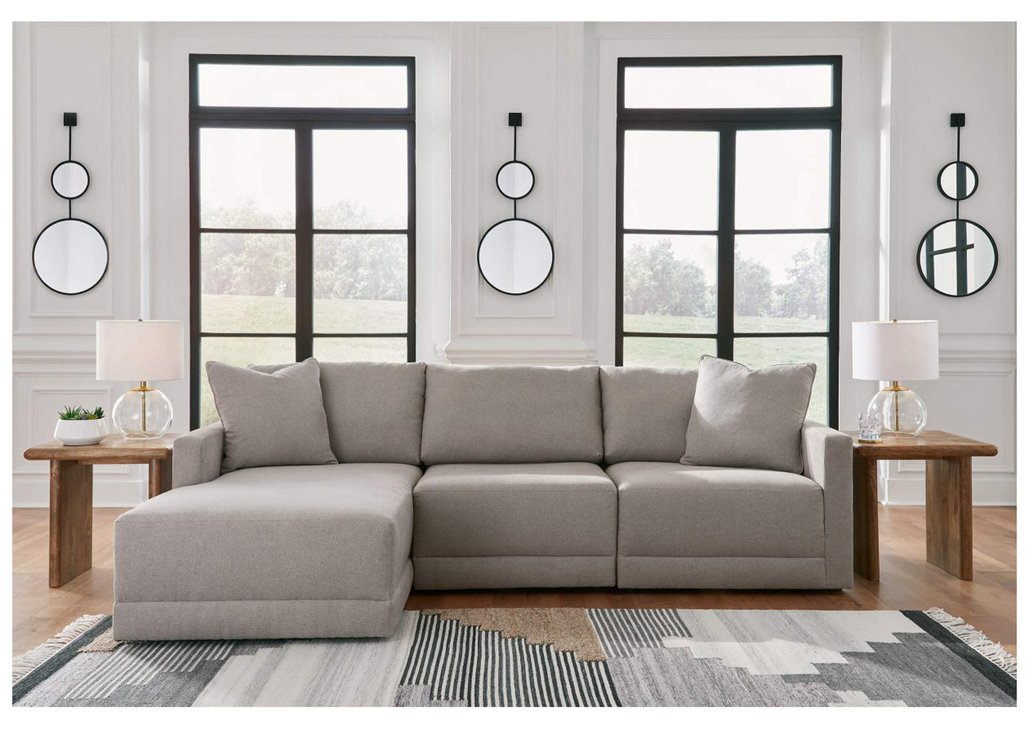 Katany 3-Piece Sectional with Chaise