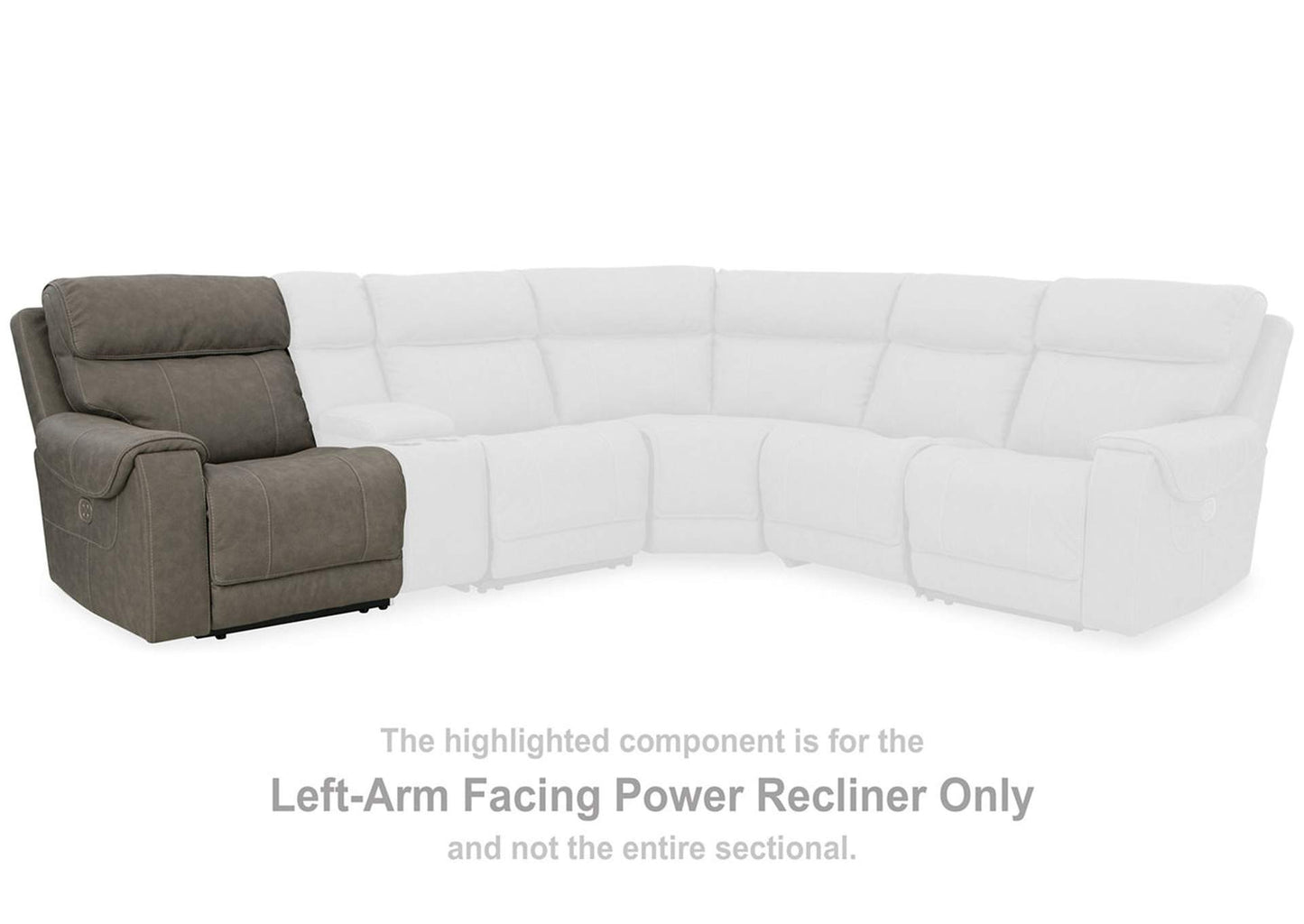 Starbot 3-Piece Power Reclining Sectional Sofa