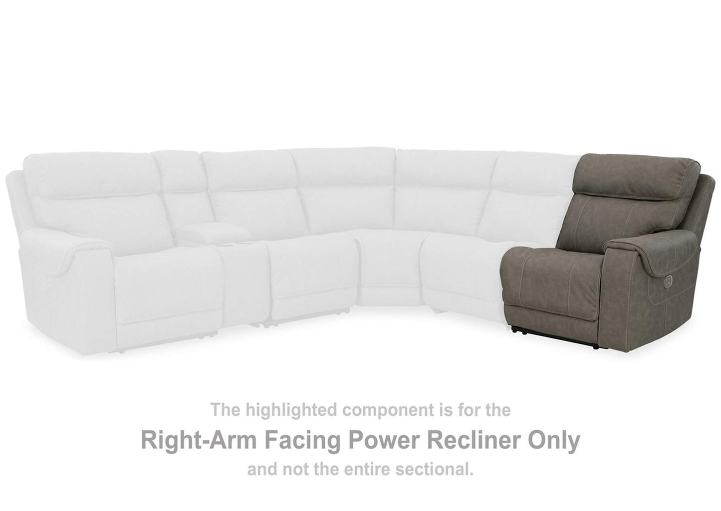 Starbot 3-Piece Power Reclining Sectional Sofa