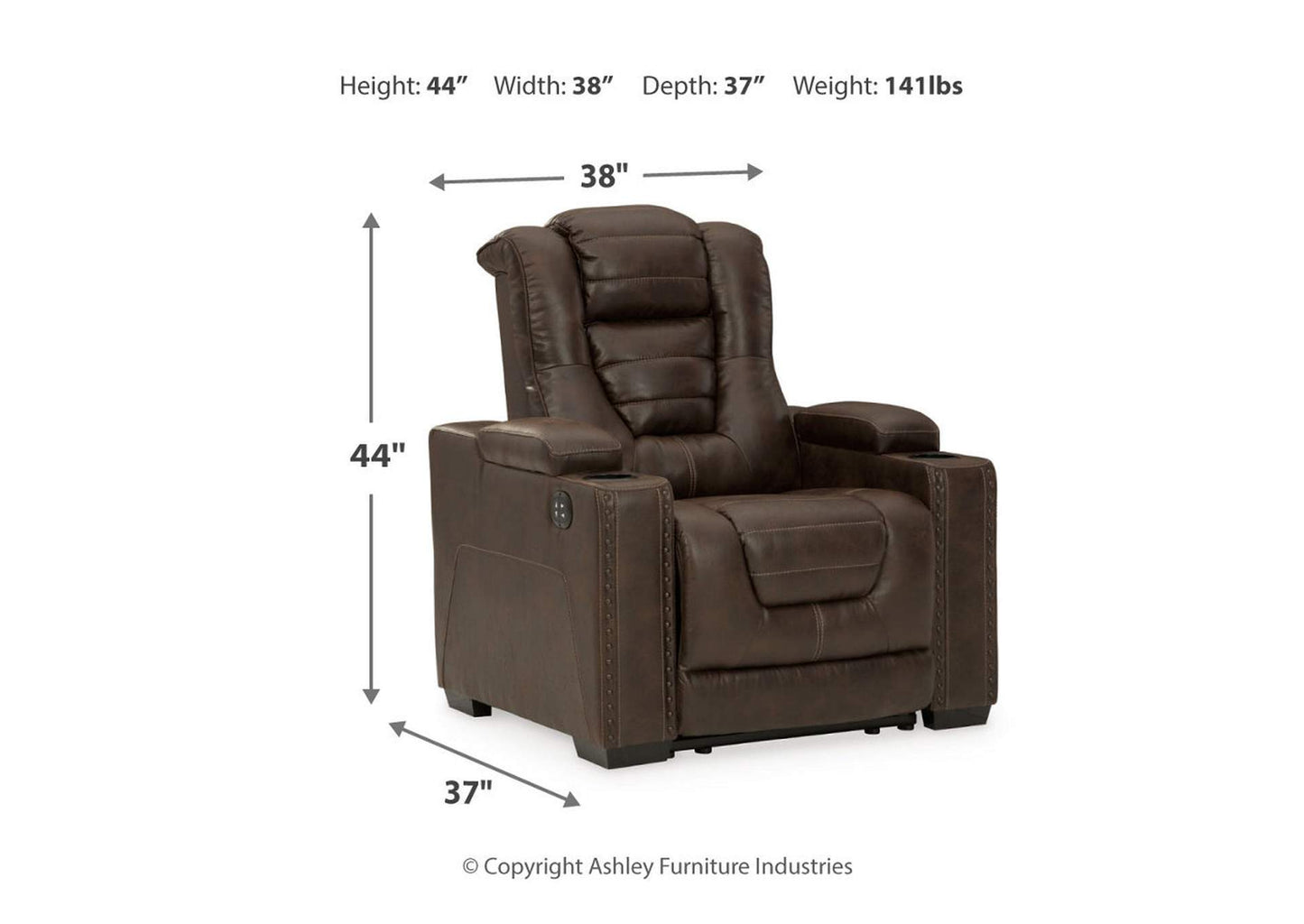 Owner's Box Power Recliner