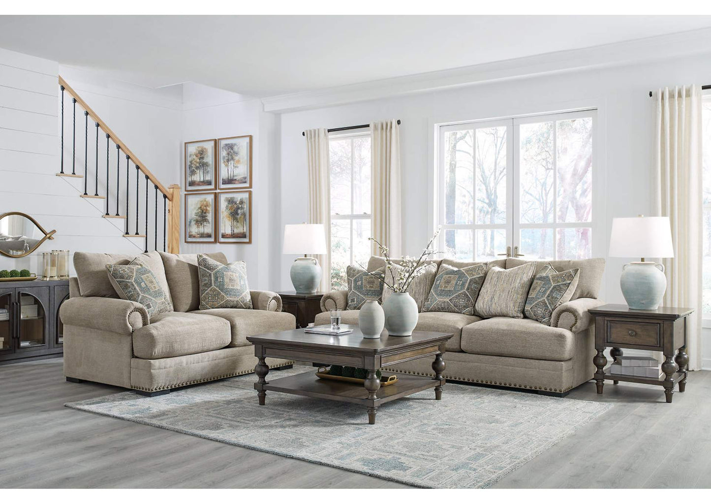 Galemore Sofa and Loveseat