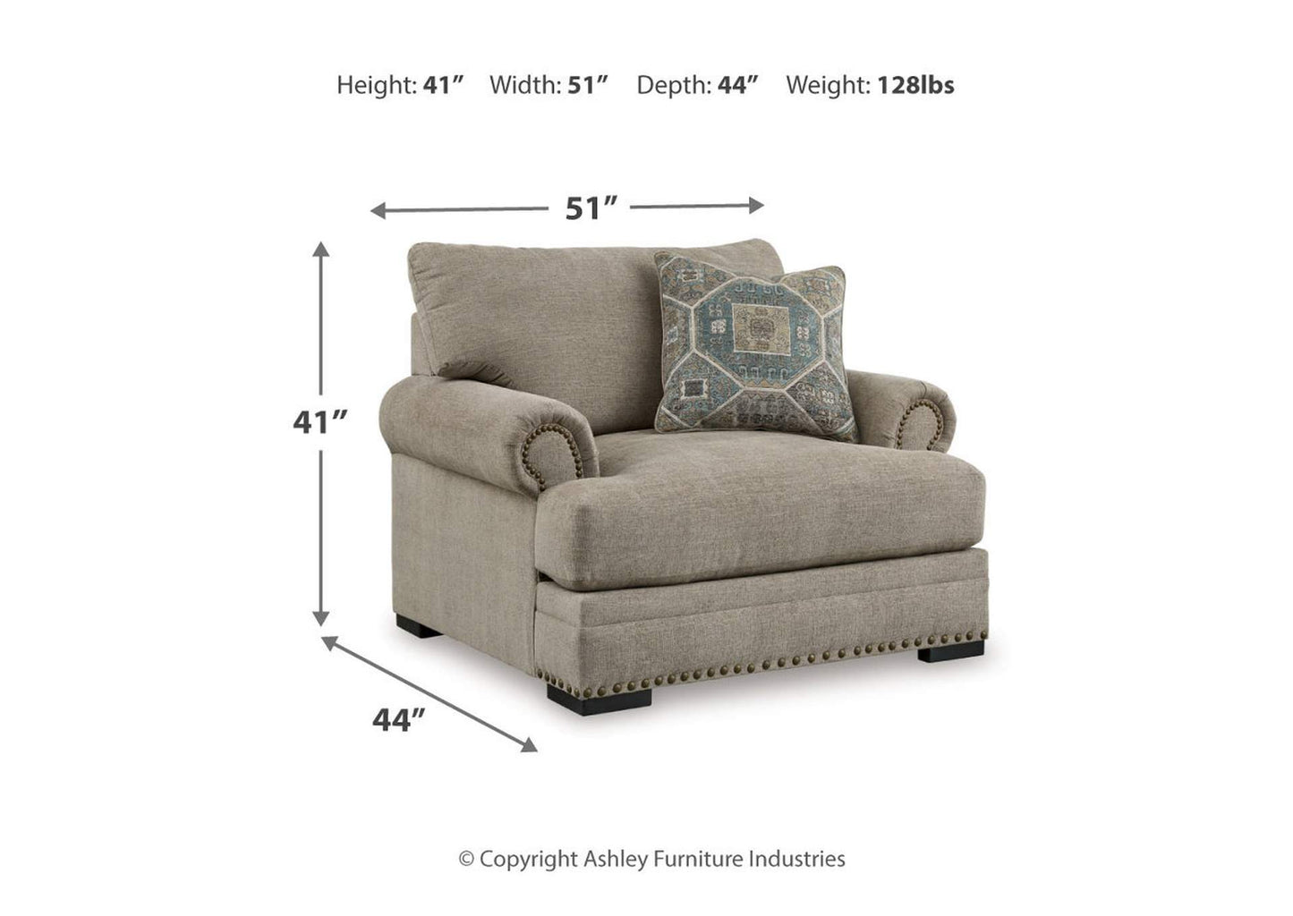 Galemore Sofa, Loveseat, Chair and Ottoman