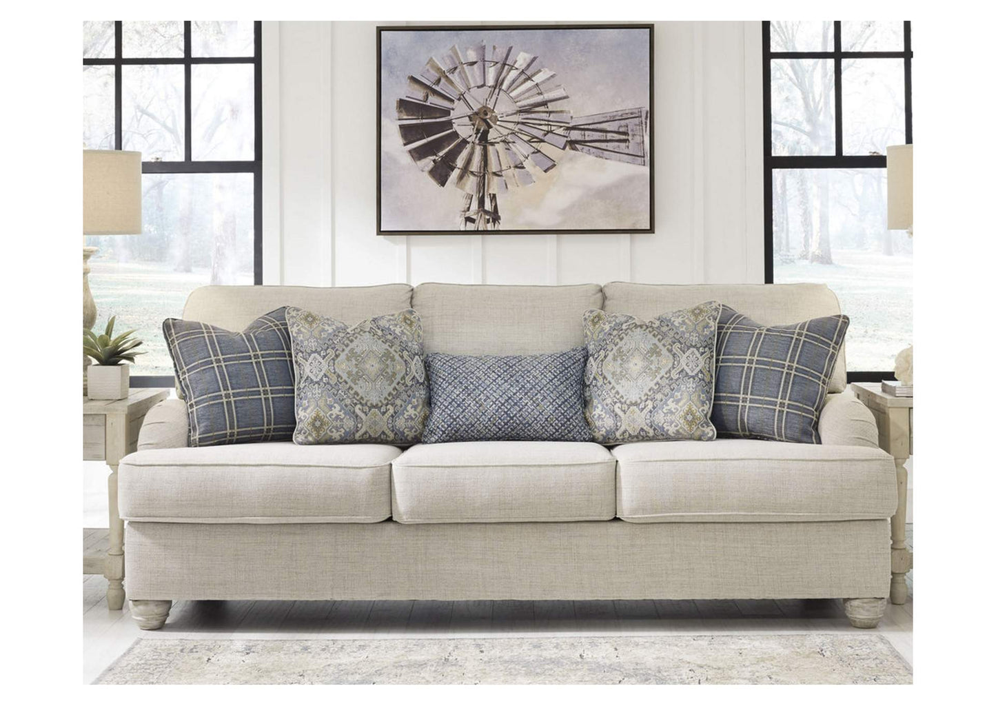 Traemore Sofa, Loveseat, Chair and Ottoman