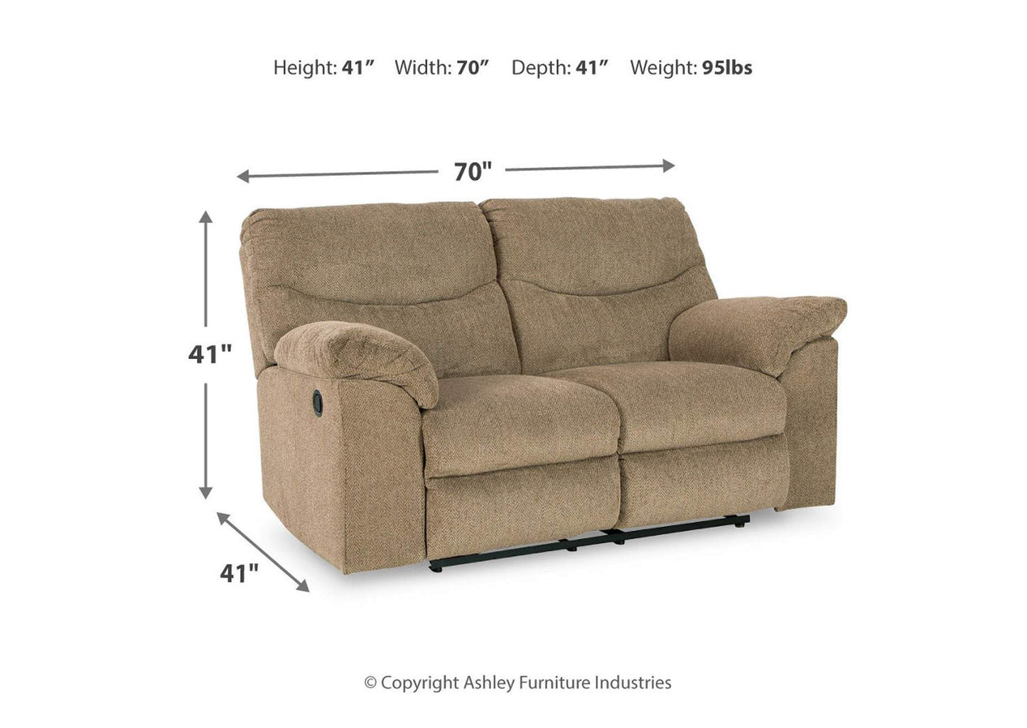 Alphons Sofa, Loveseat and Recliner