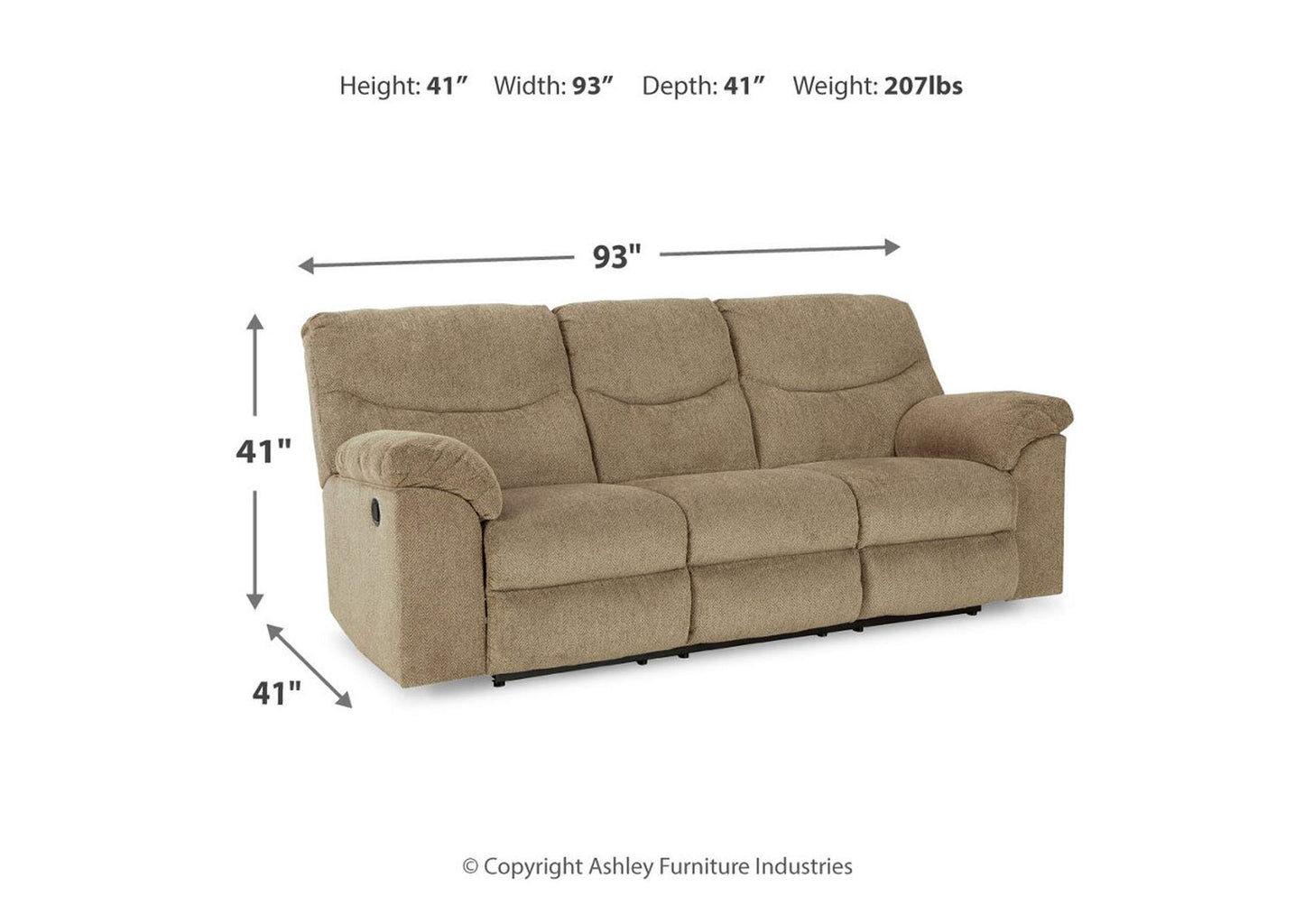 Alphons Sofa, Loveseat and Recliner