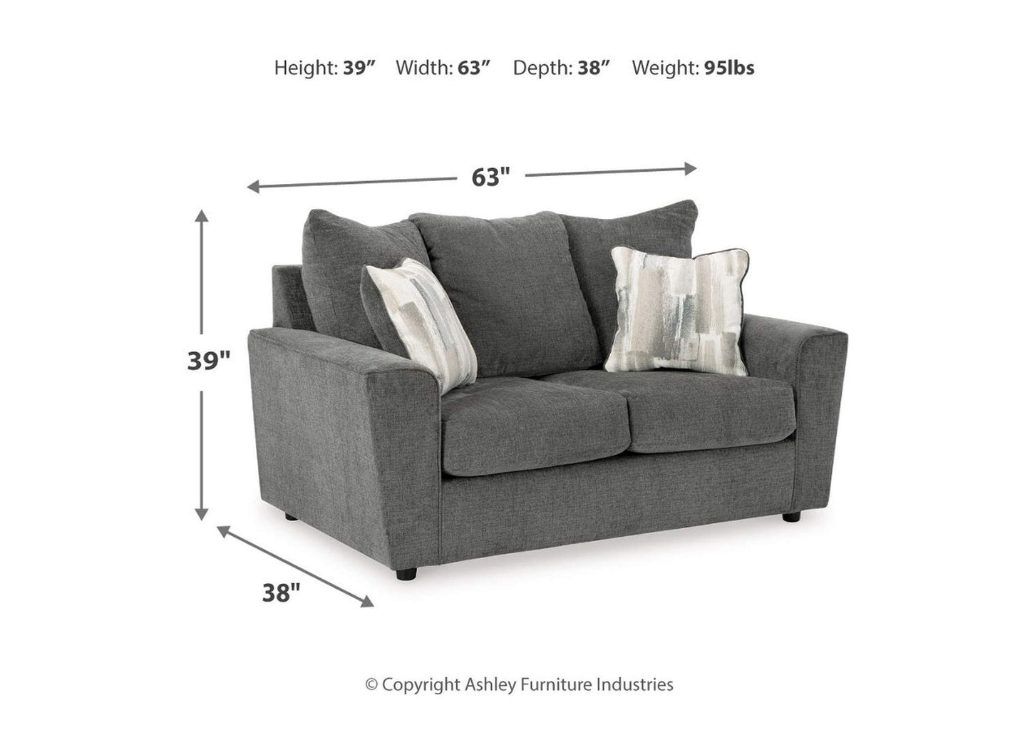 Stairatt Sofa, Loveseat, Chair and Ottoman