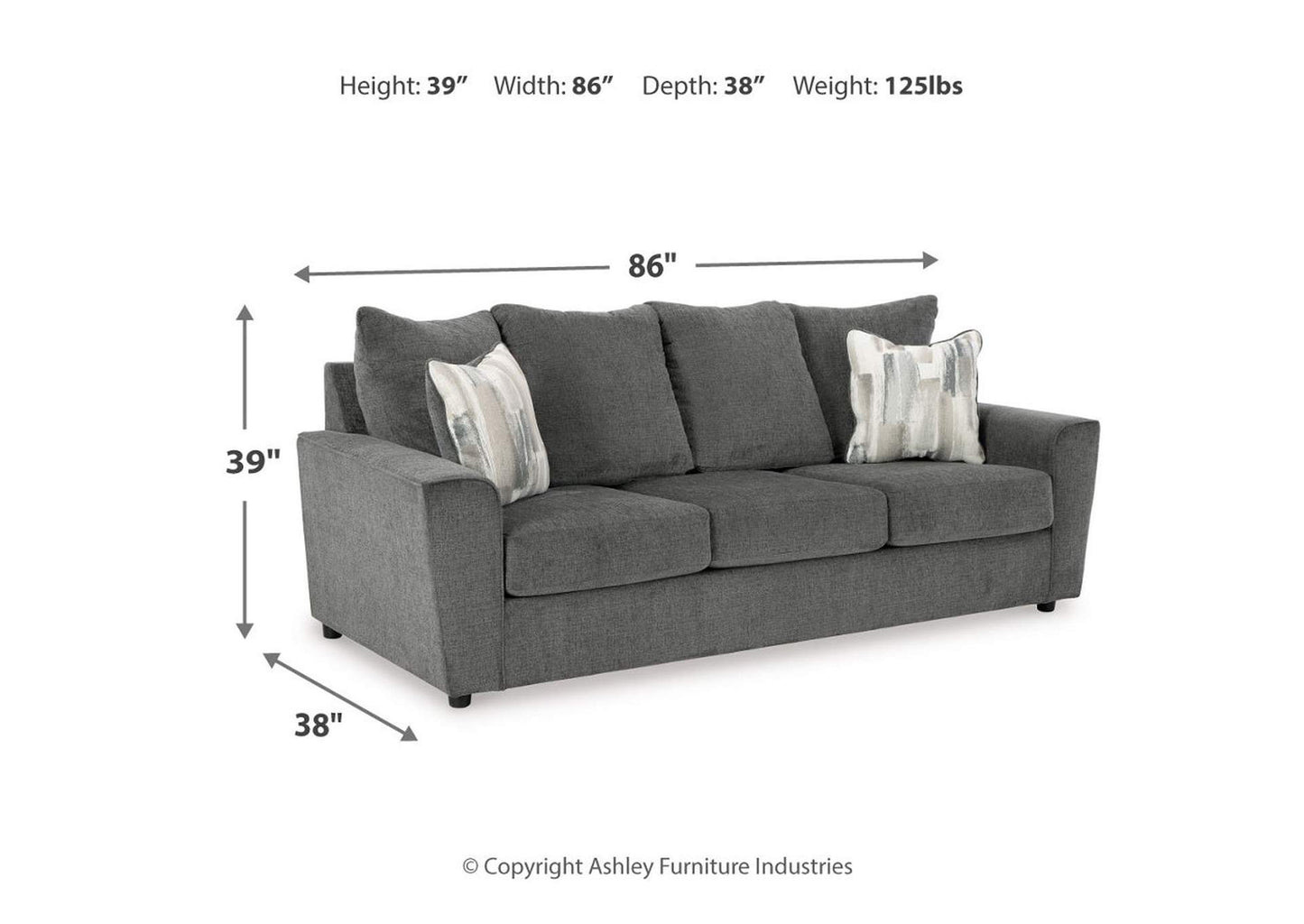 Stairatt Sofa, Loveseat, Chair and Ottoman