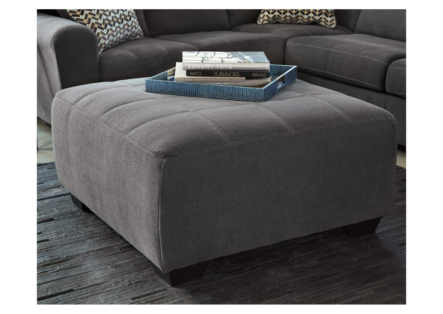 Ambee Oversized Accent Ottoman