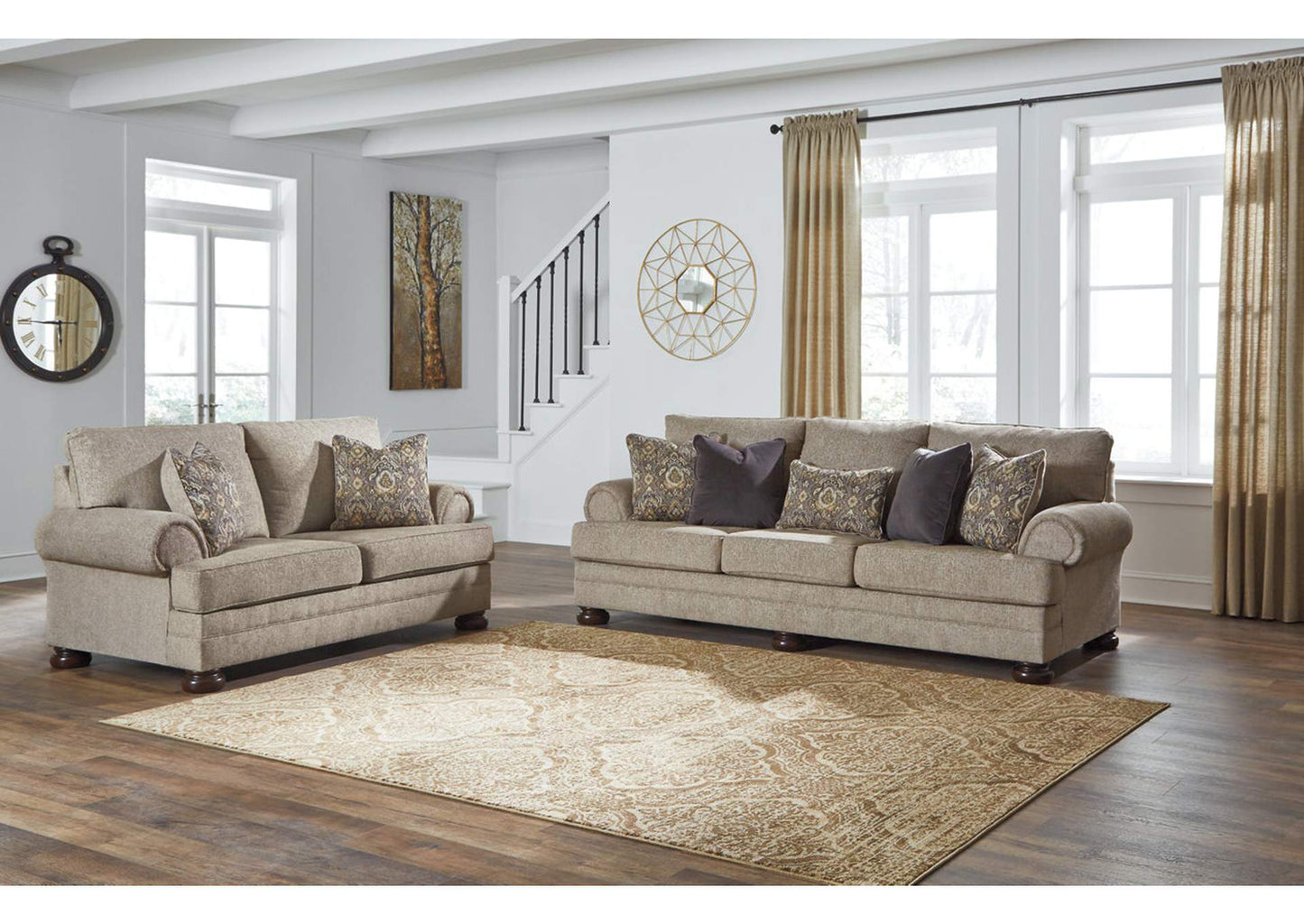 Kananwood Sofa and Loveseat