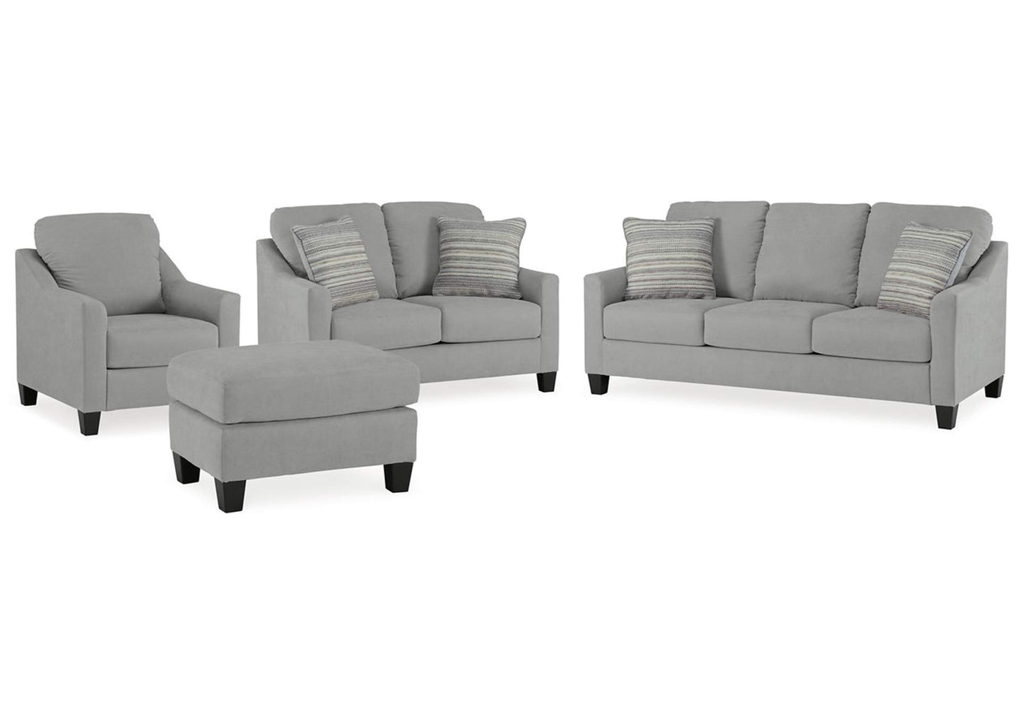 Adlai Sofa, Loveseat, Chair and Ottoman