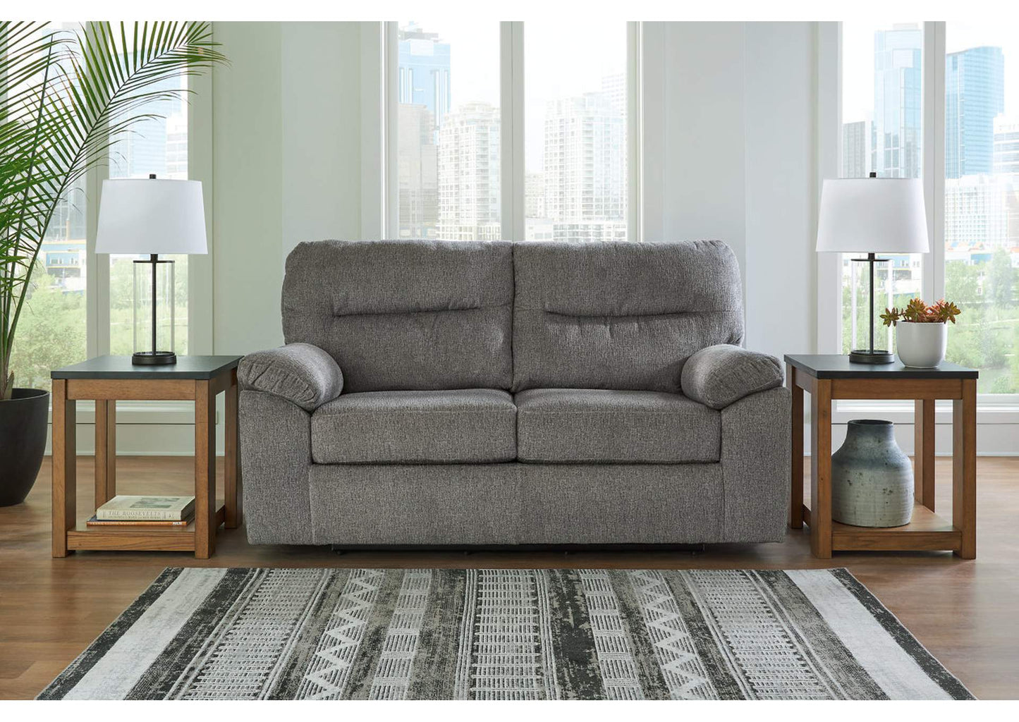 Bindura Glider Loveseat