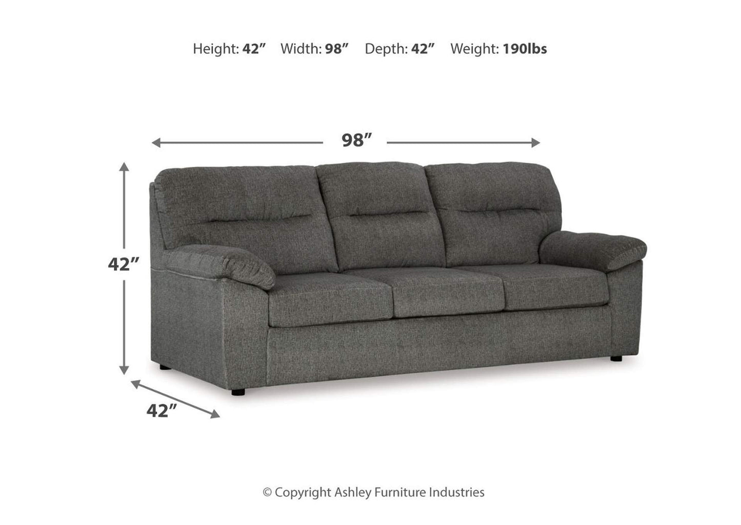 Bindura Sofa, Loveseat and Recliner