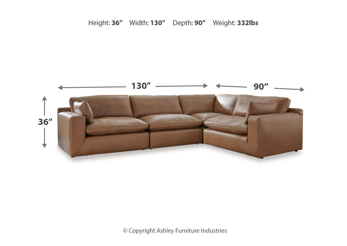 Emilia 4-Piece Sectional