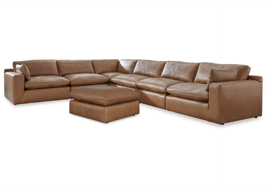 Emilia 6-Piece Sectional with Ottoman