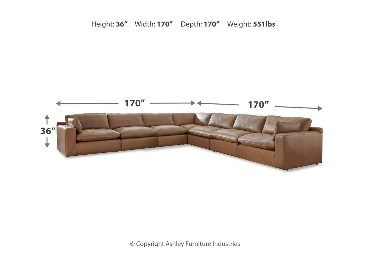 Emilia 7-Piece Sectional