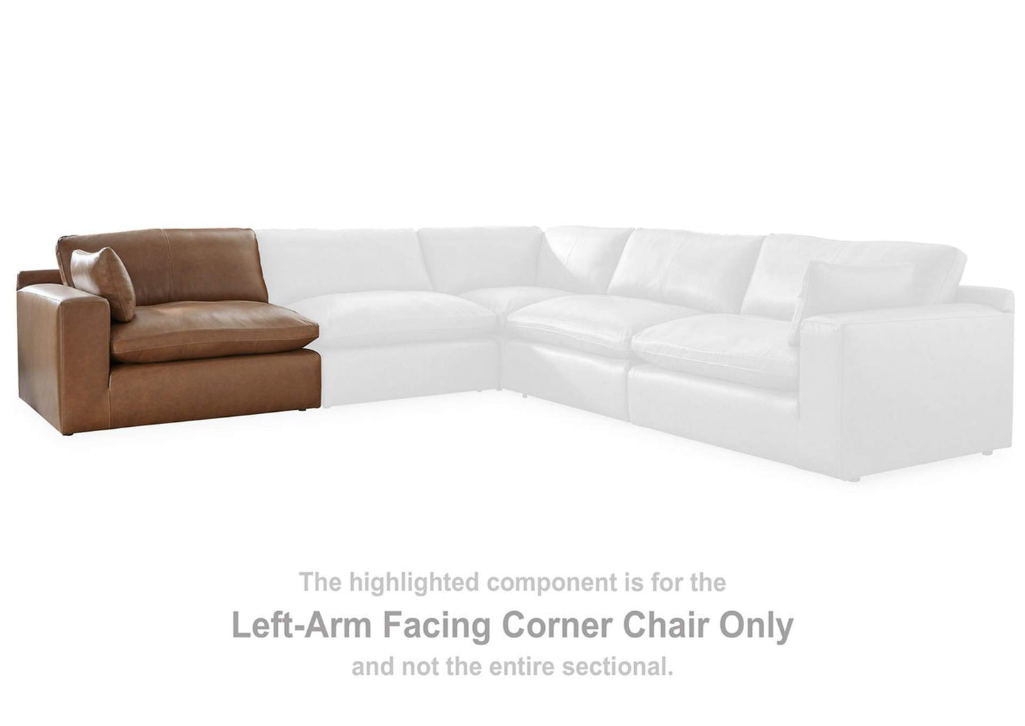 Emilia 2-Piece Sectional Loveseat