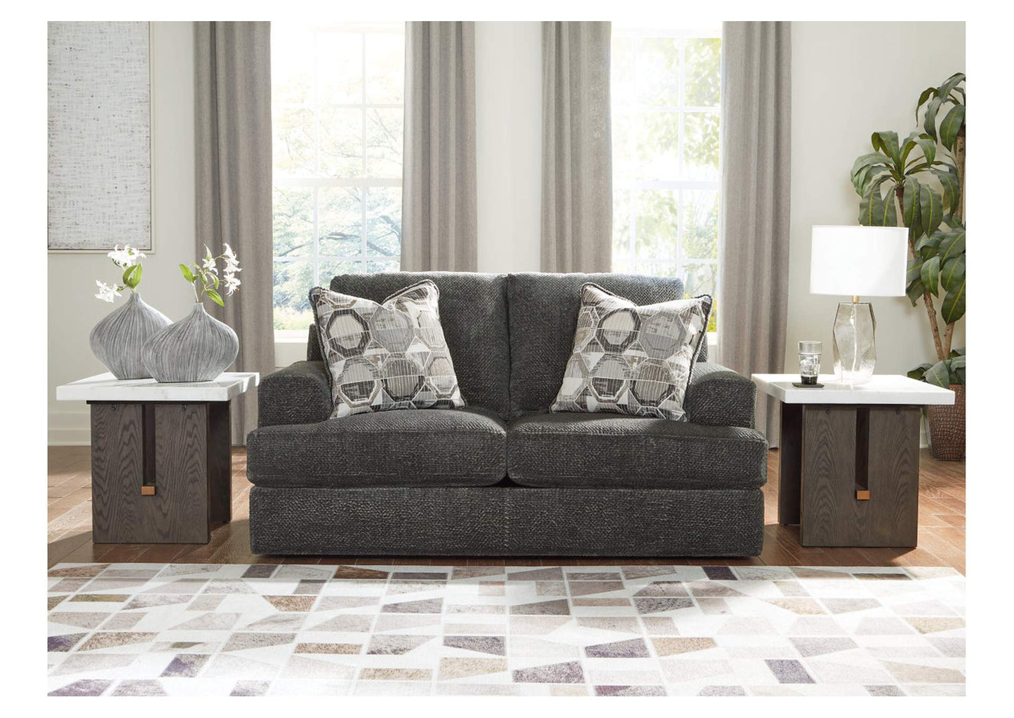 Karinne Sofa and Loveseat