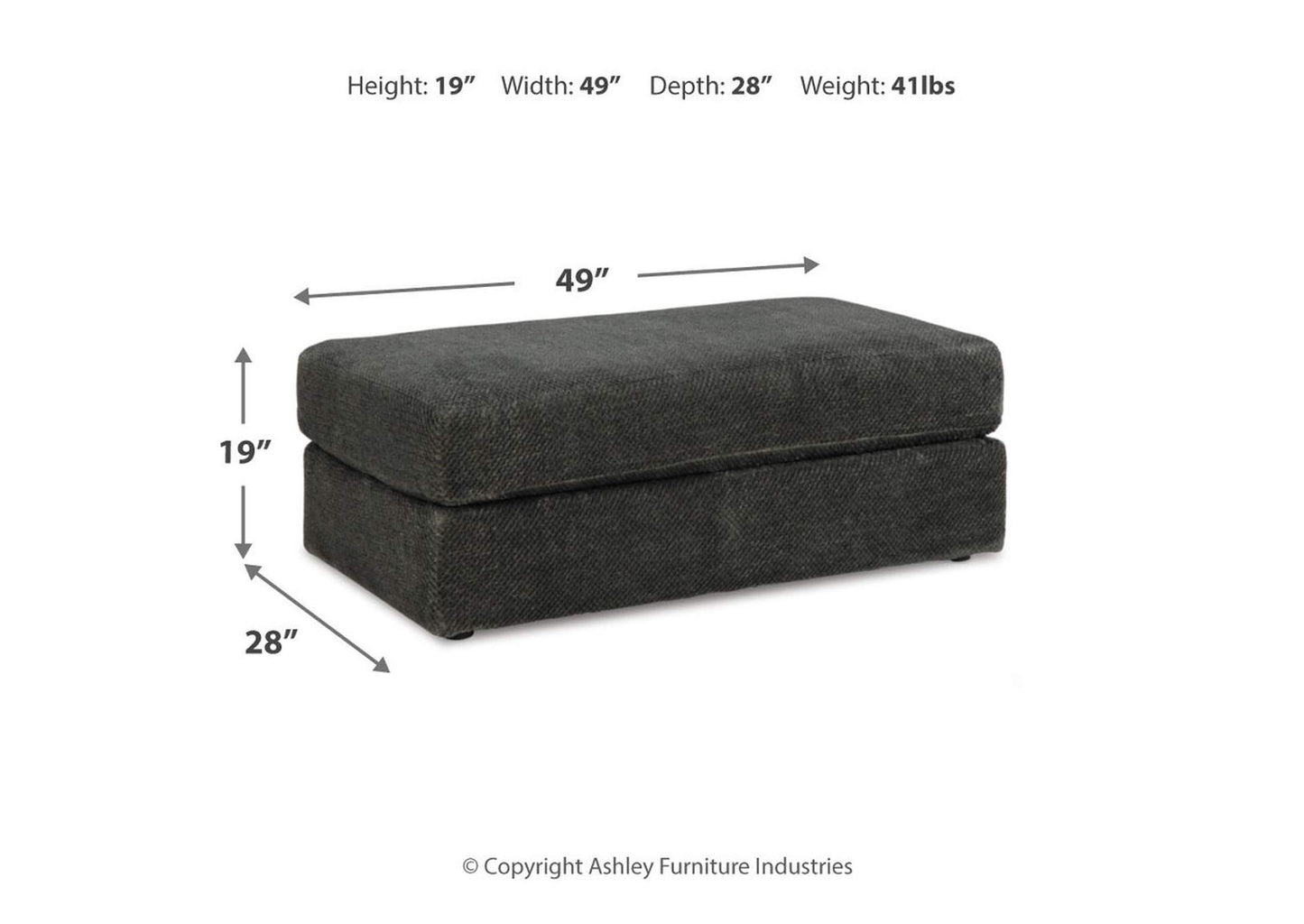 Karinne Oversized Accent Ottoman