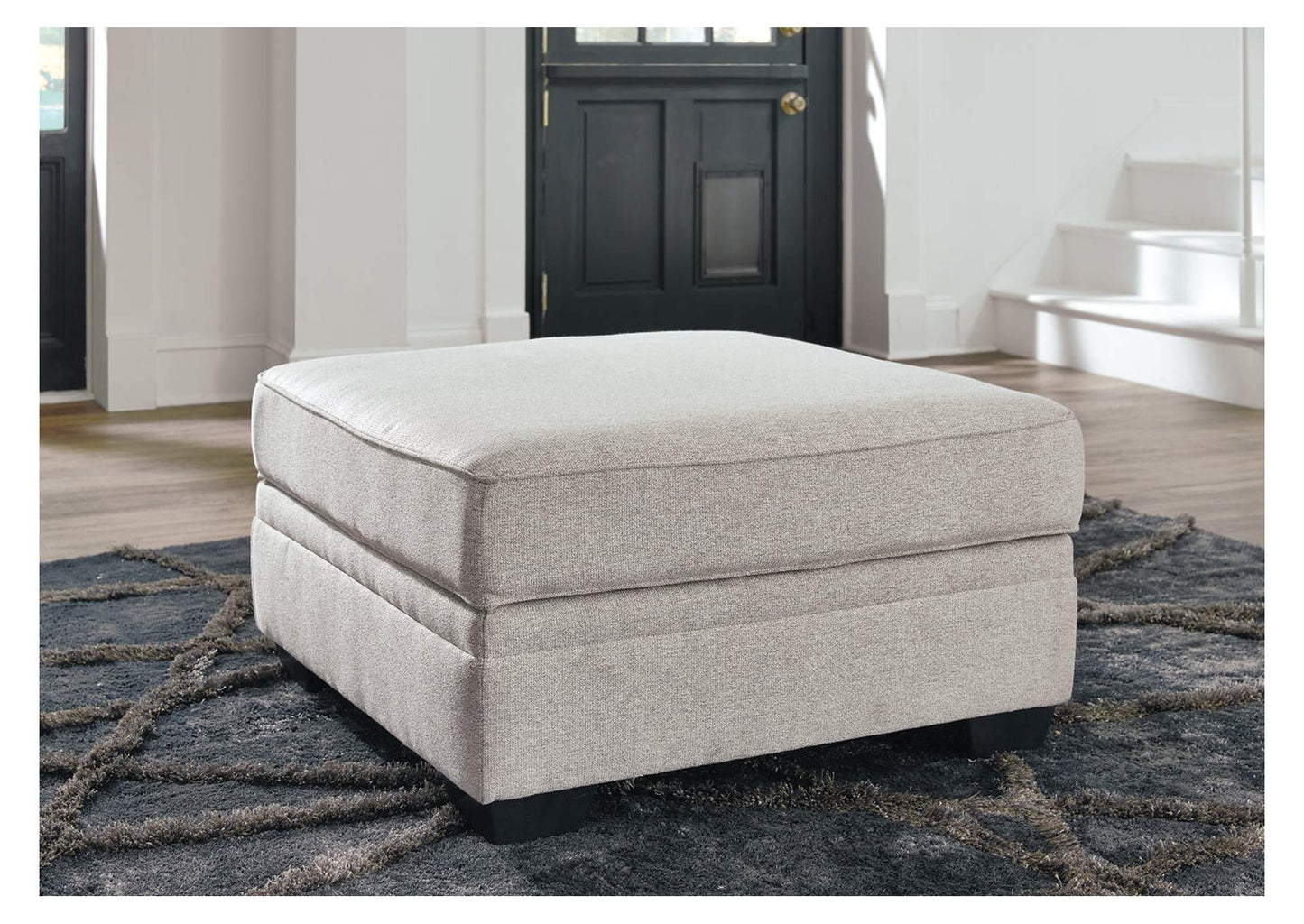 Dellara 3-Piece Sectional with Ottoman