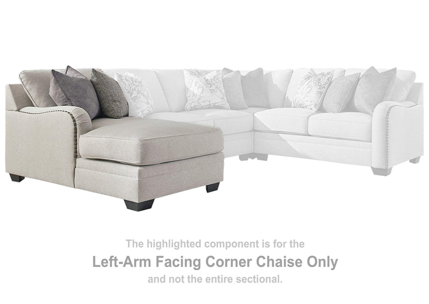 Dellara 3-Piece Sectional with Chaise